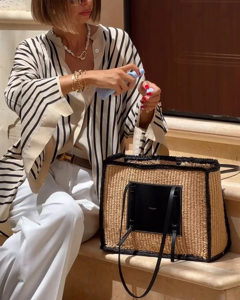 Rose | Striped Shirt