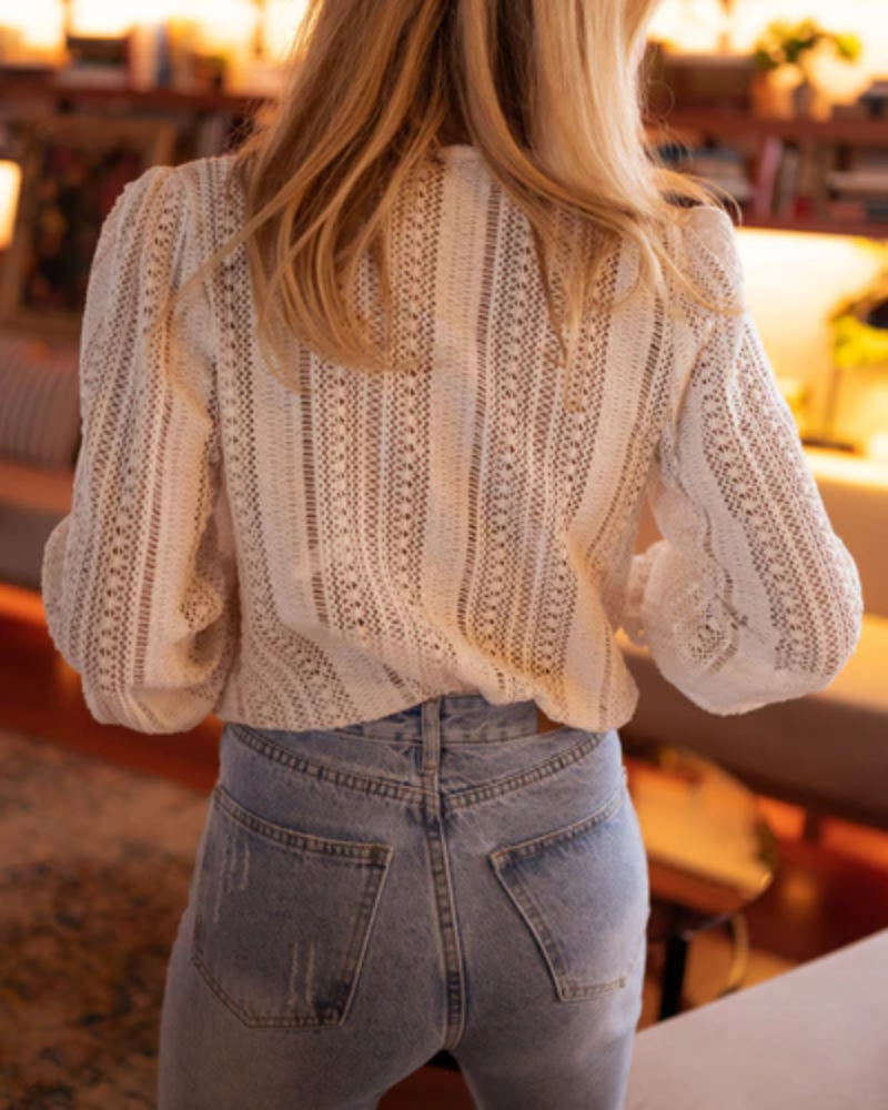 Elara | Crochet Blouse