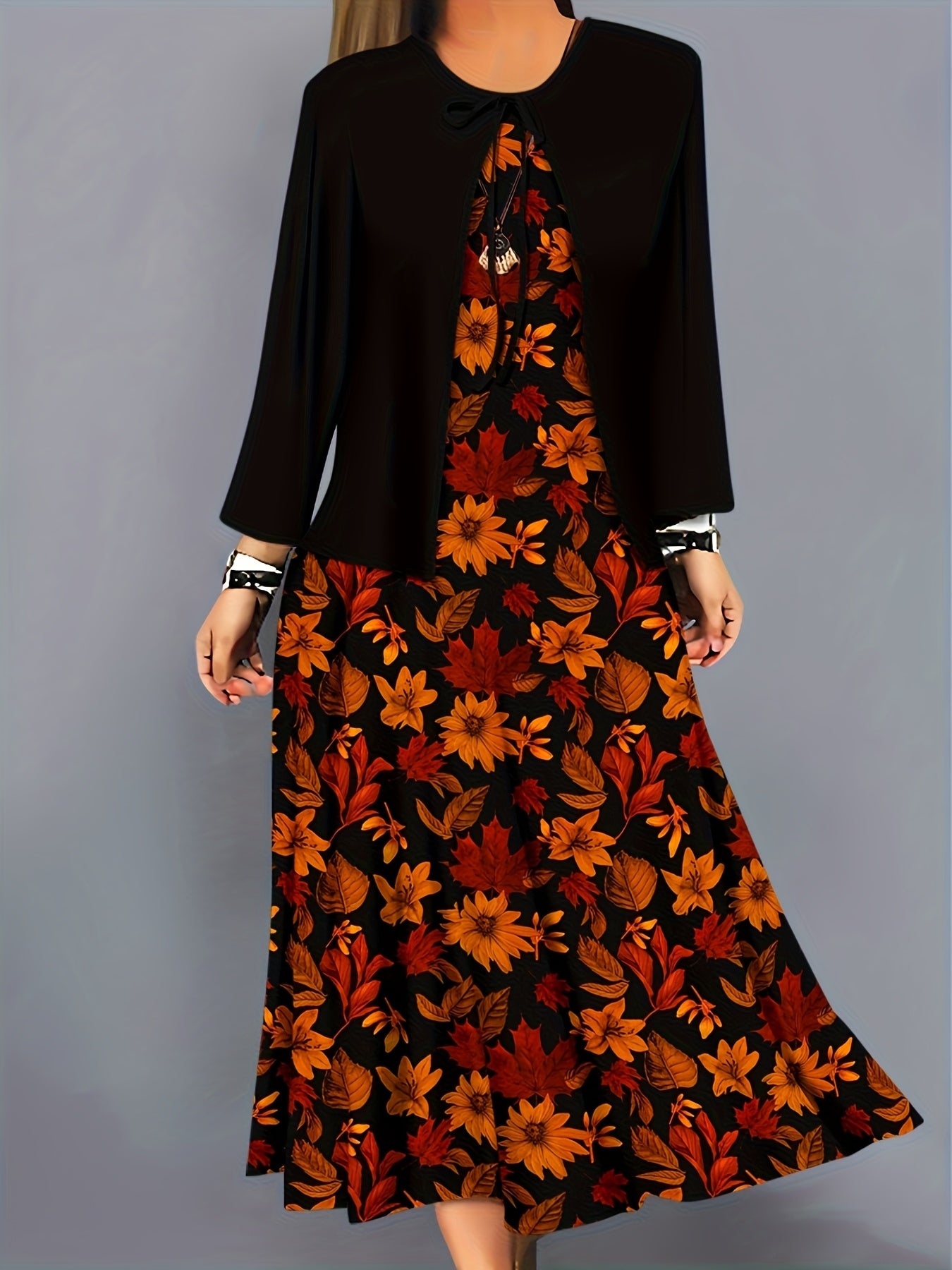 Autumn - woman dress