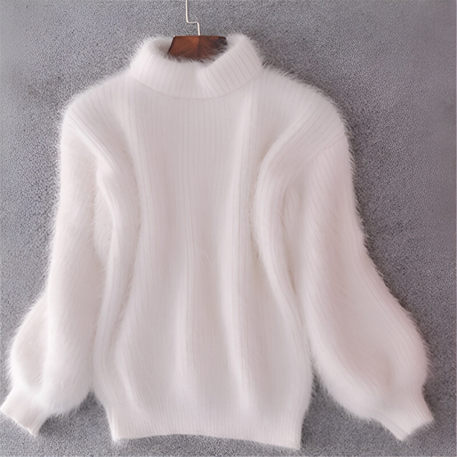Emma | Knitted Fluffy Sweater