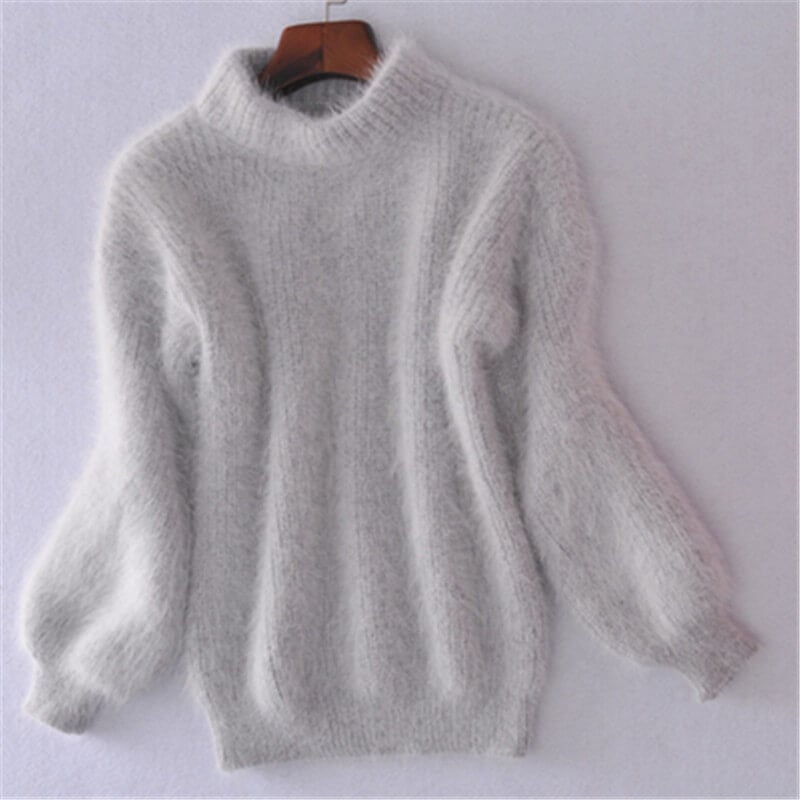 Emma | Knitted Fluffy Sweater