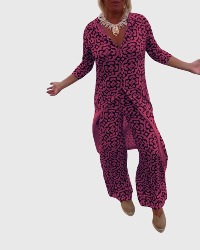 Gabriella™ | Elegant Vintage Two-Piece Set