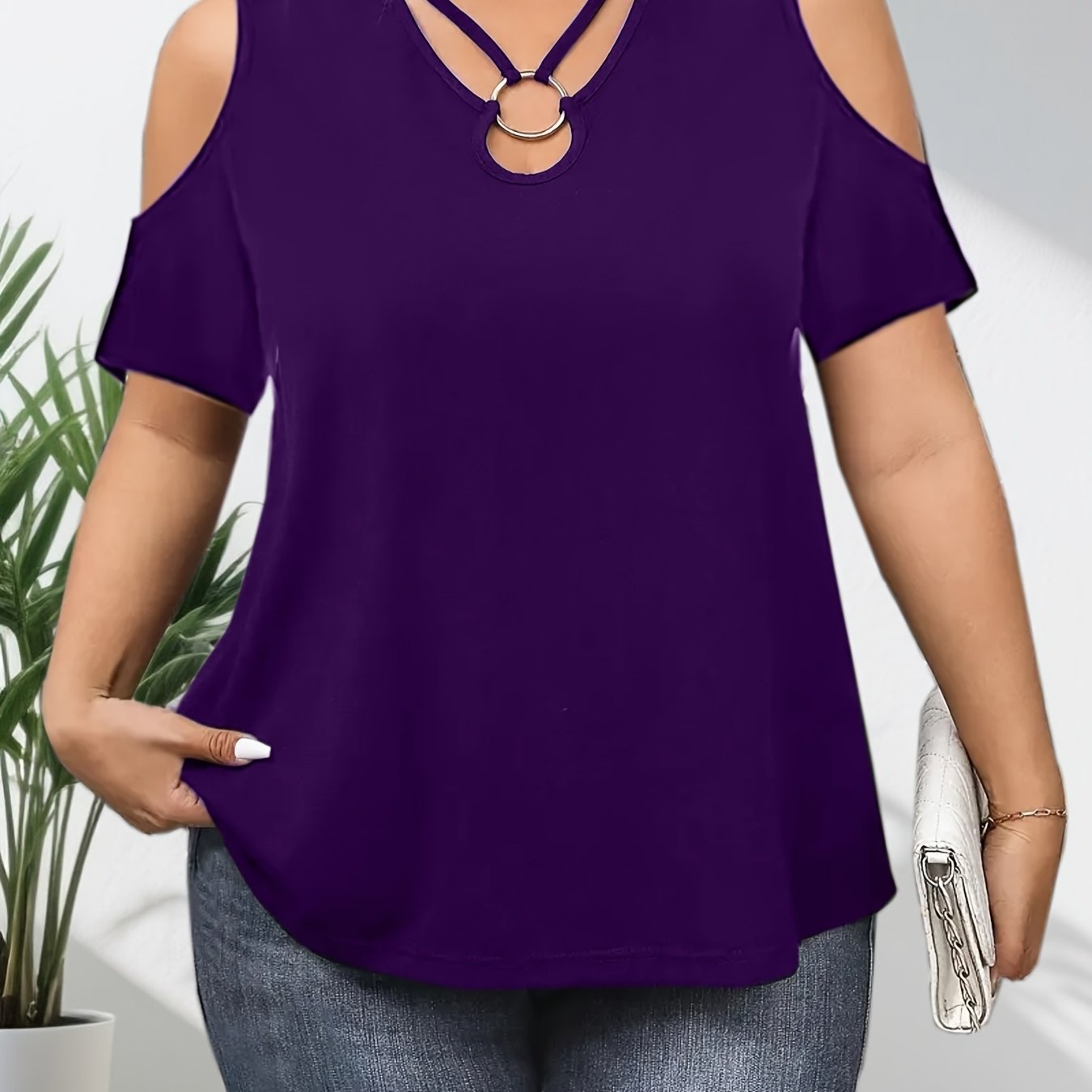 Tahlia - Off-Shoulder T-ShirT