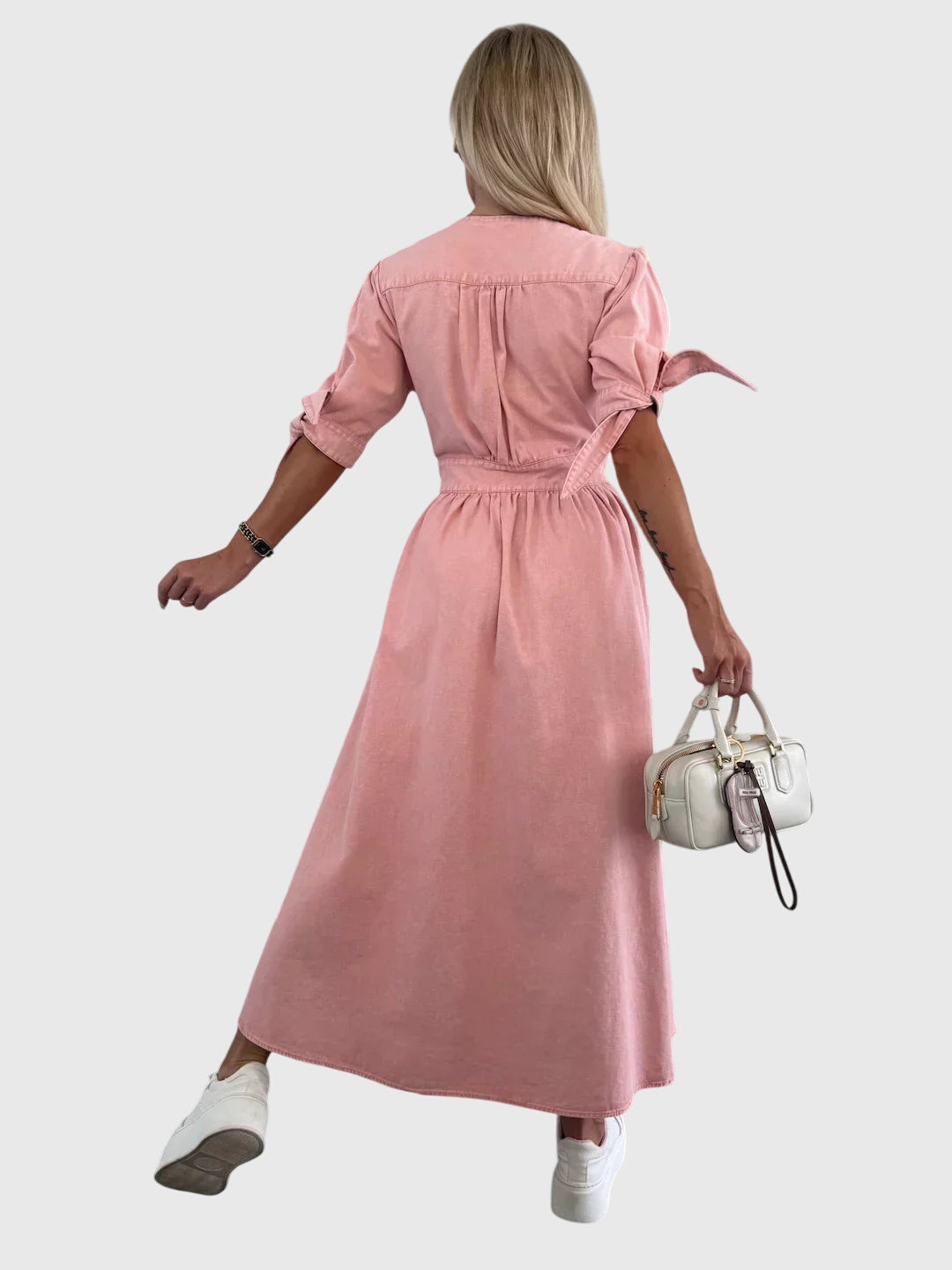 Sophia™ | Elegant Denim Dress