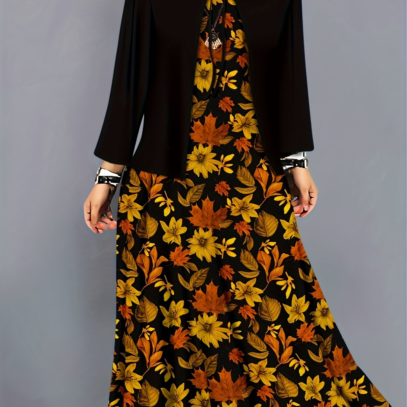 Autumn - woman dress