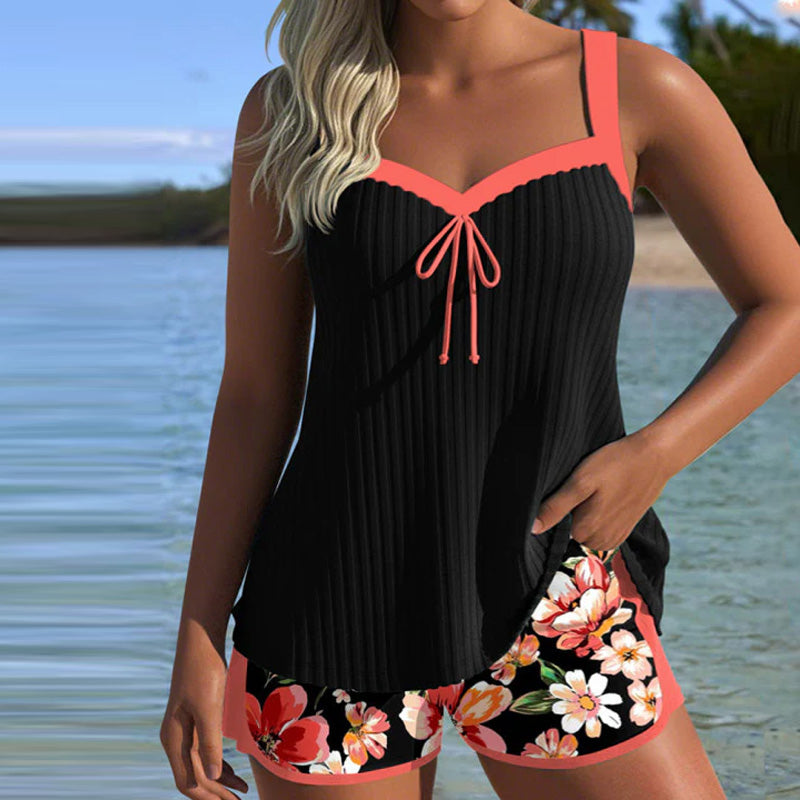 Eleanor – Printed Tankini Set