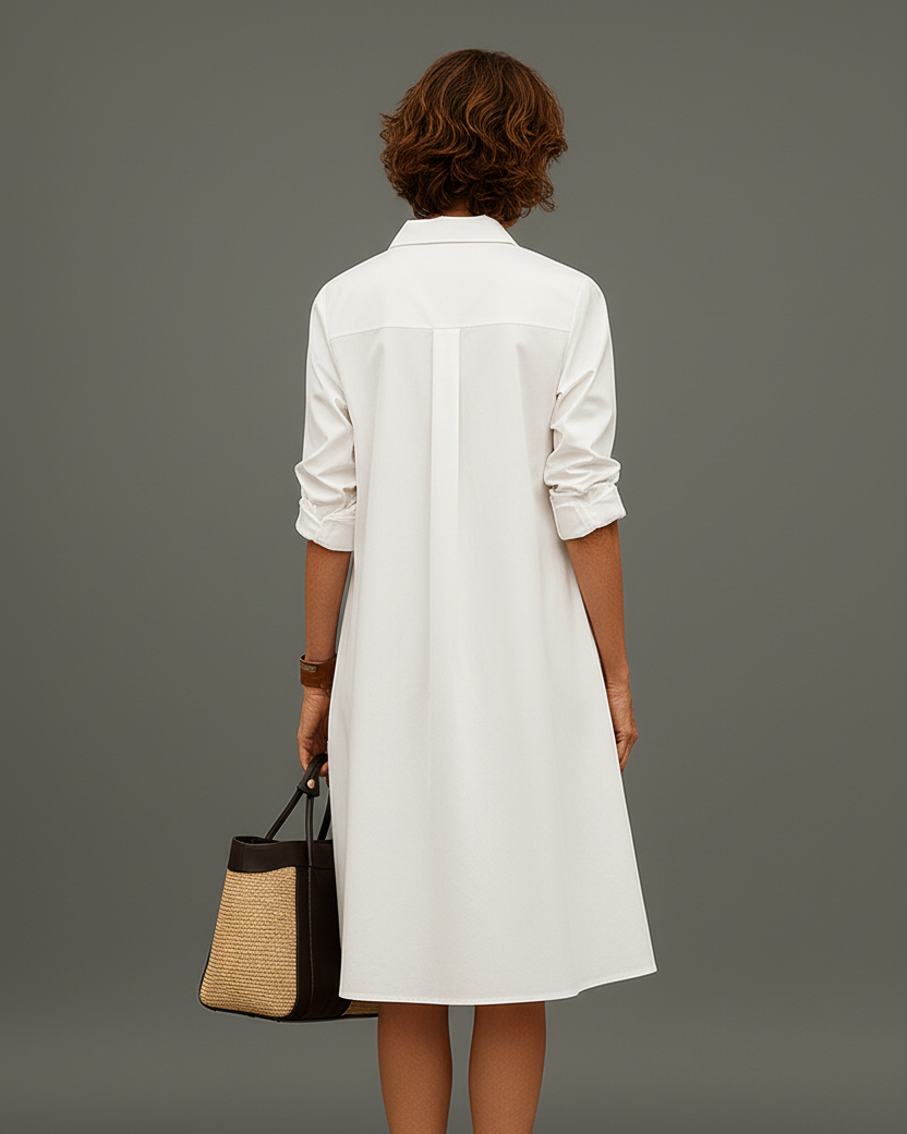 Wilma – Premium Elegant Midi Dress for Timeless Style