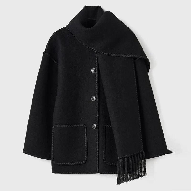 Elena | Coat + Scarf