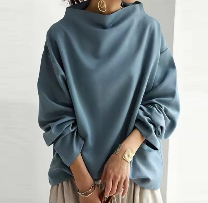 Ellaine | High-Neck Soft Knit Top