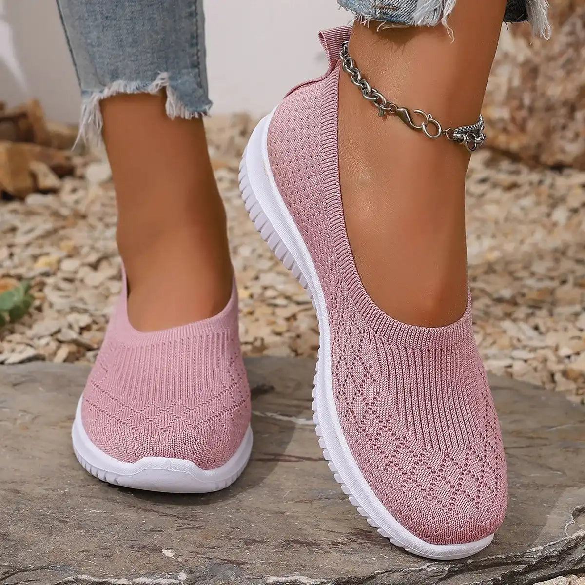Sofina | Anti-Slip Breathable Slip-Ons