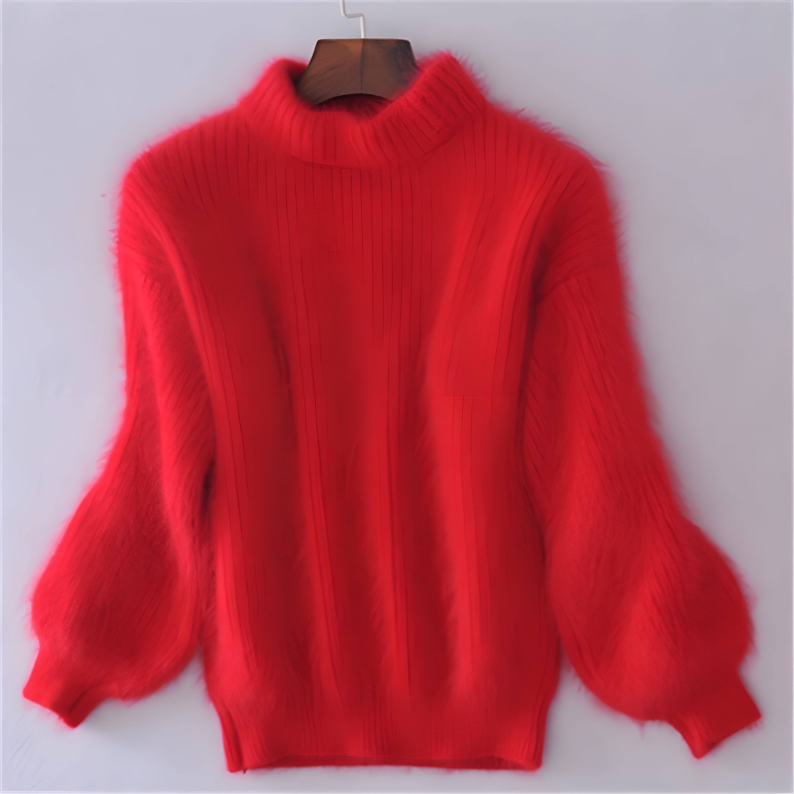 Emma | Knitted Fluffy Sweater