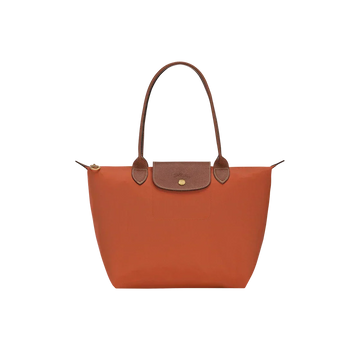 Longchamp - Large Le Pliage Tote, Brick