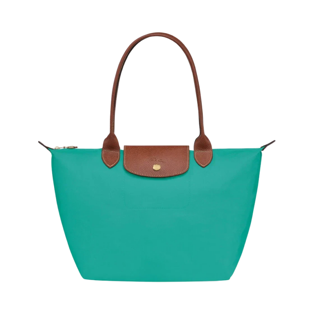 Longchamp - Large Le Pliage Tote, Turquoise