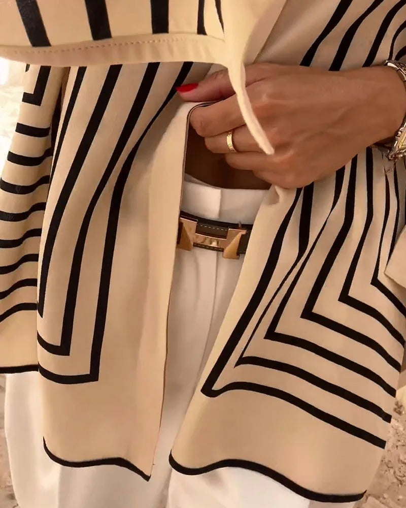 Rose | Striped Shirt