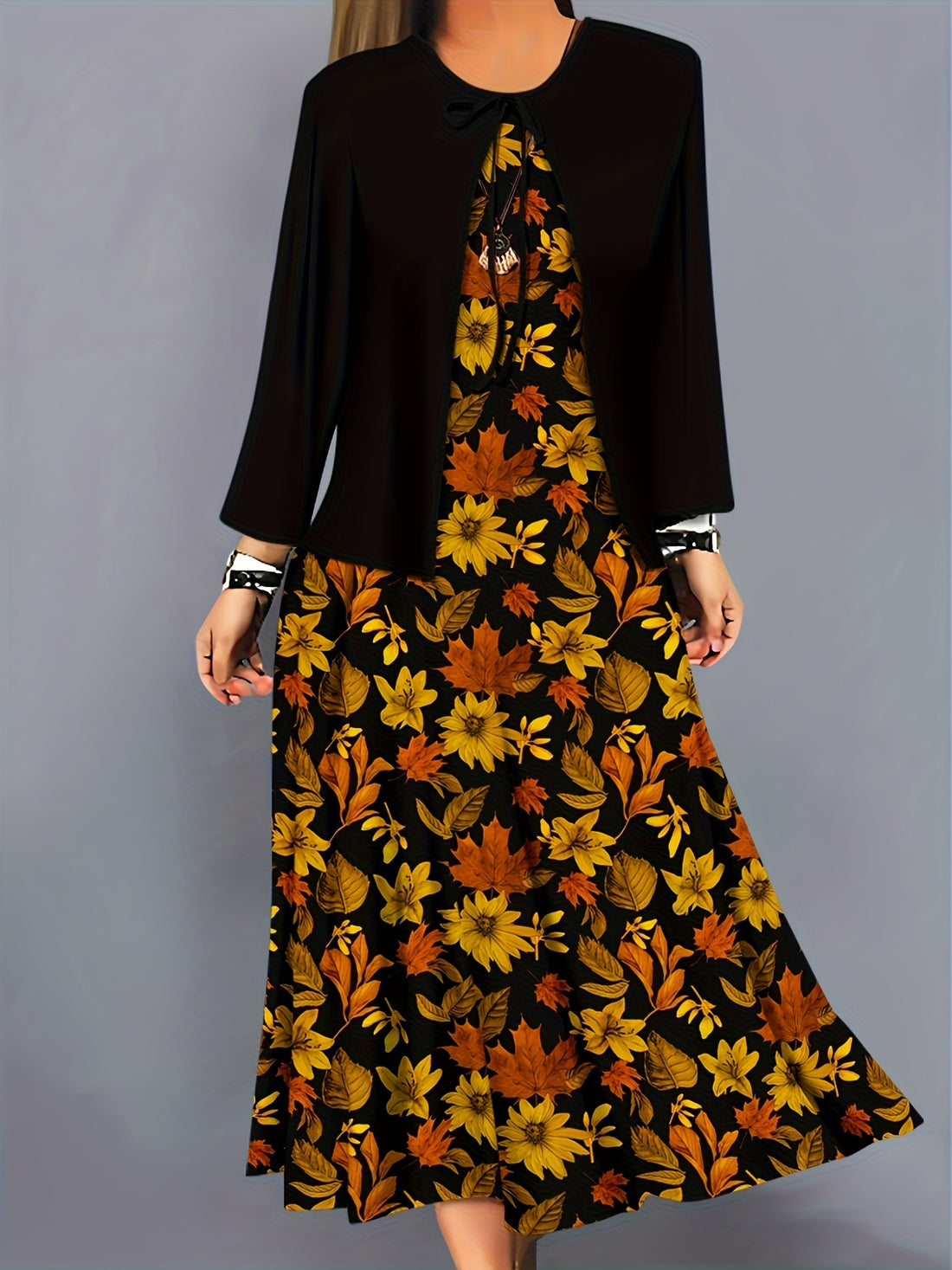 Autumn - woman dress