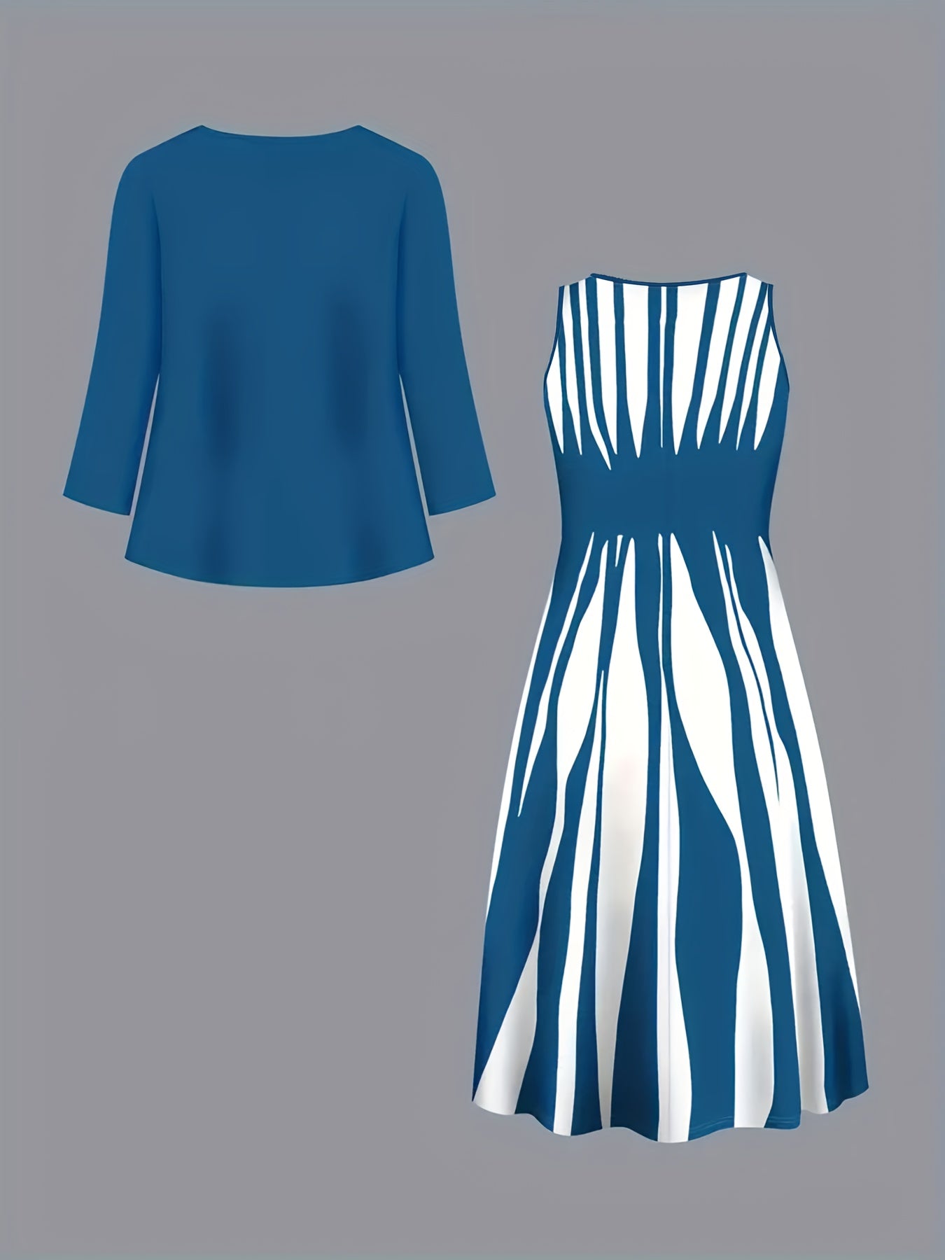 Margeret - Elegant two-piece  Dress Set