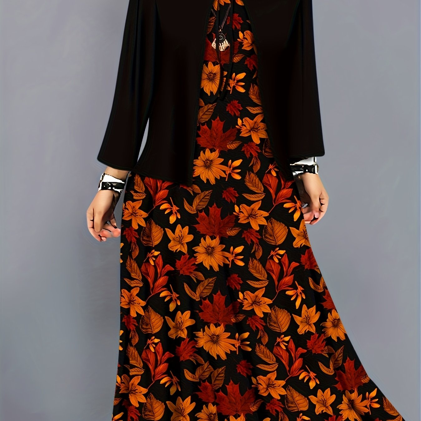 Autumn - woman dress