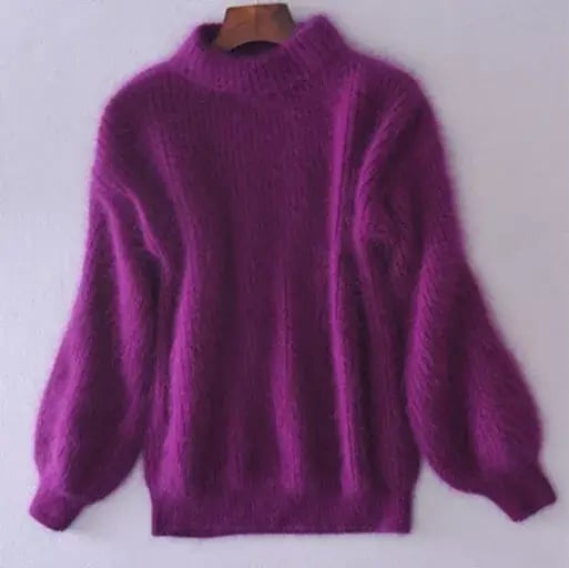 Emma | Knitted Fluffy Sweater