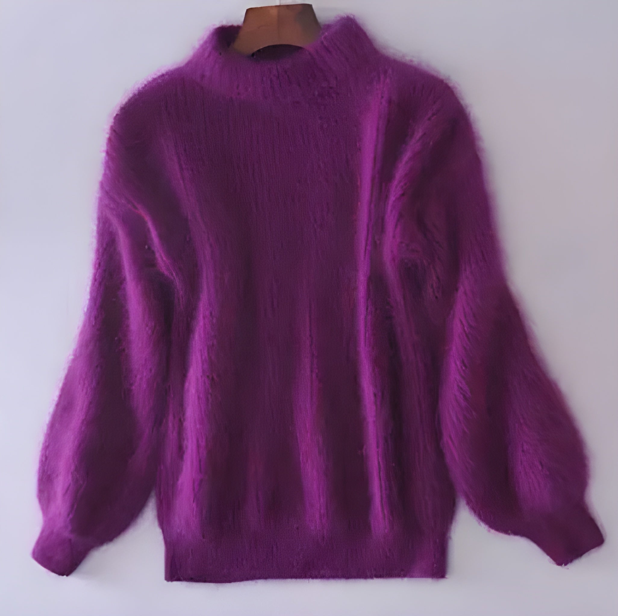 Emma | Knitted Fluffy Sweater