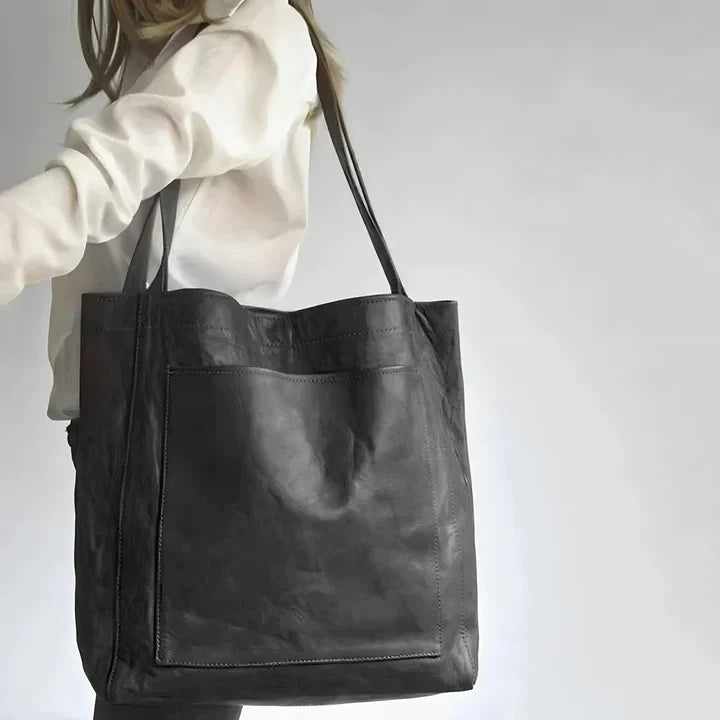 Ella™ - Classic Leather Tote