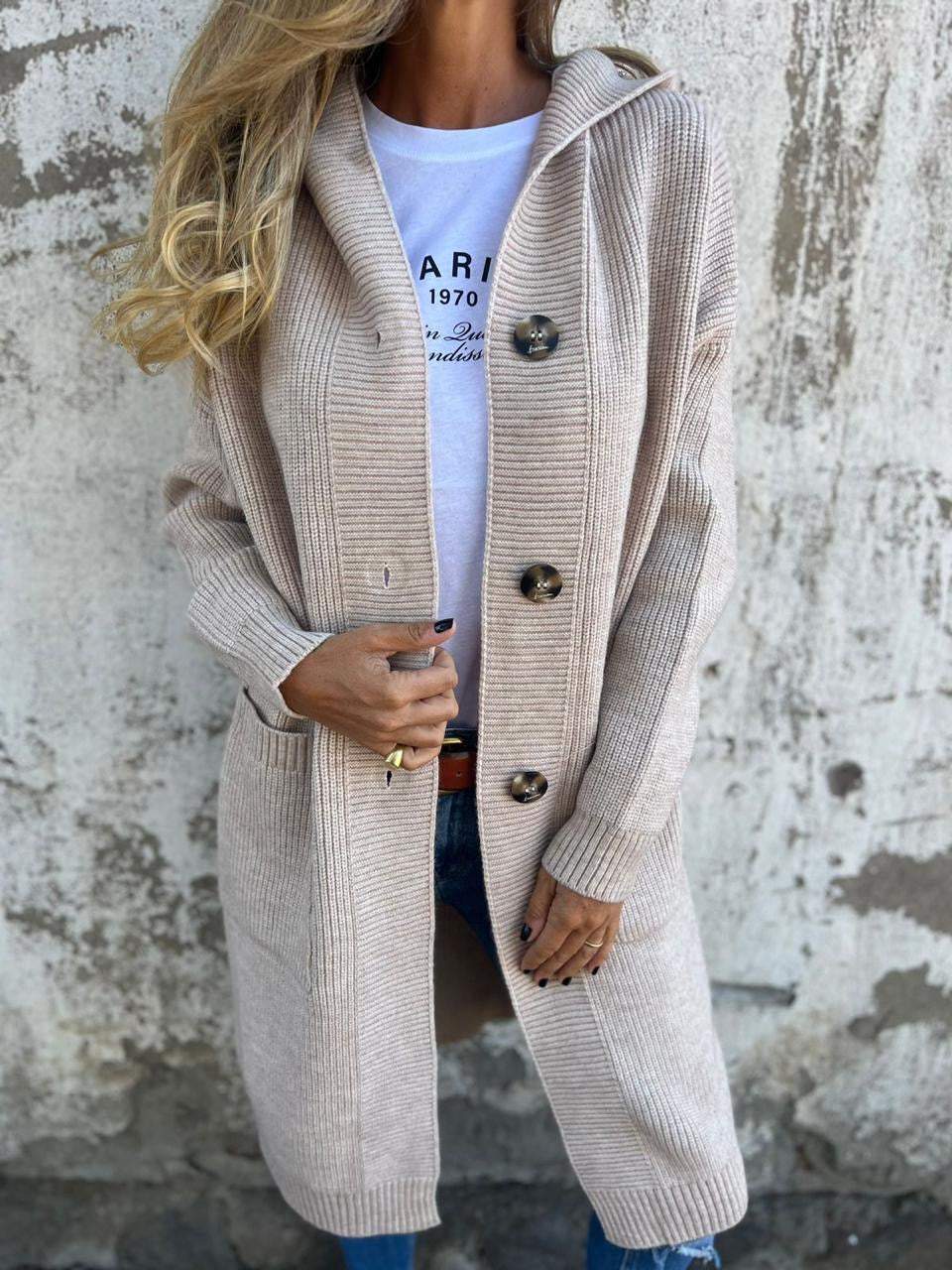 Layla | Long Buttoned Jacket